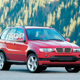 Передние расширители арок на BMW X5 E53